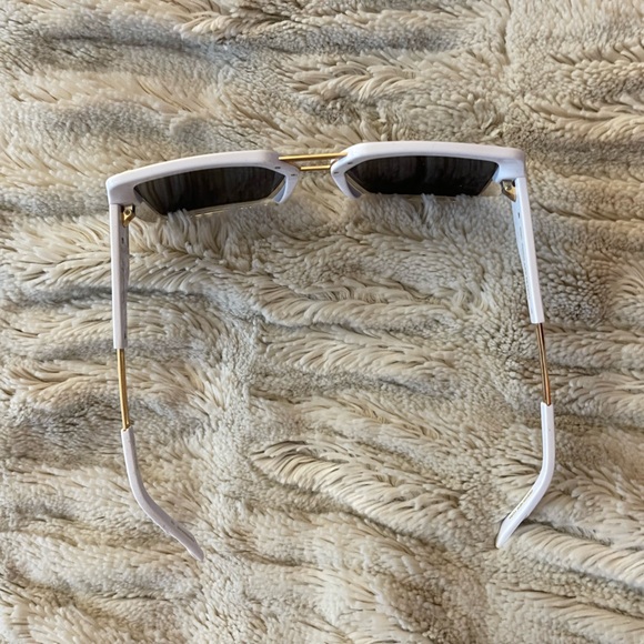 COCO AND BREEZY Amazonian 57mm Square Sunglasses. - Picture 5 of 14